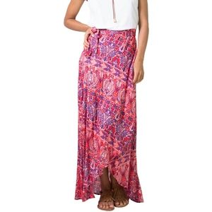 Bamboo Blonde Praline Wrap Skirt NWOT